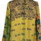 Silk Chemise Nirvana Turmeric Green